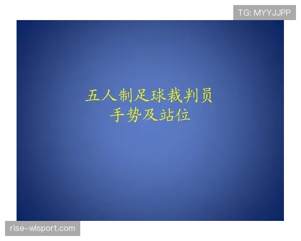 裁判手势在足球规则中的具体含义与判罚指示解析